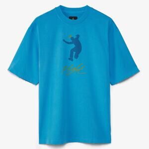 Union LA x Jordan Flight Graphic T Shirt Blue XL Nike Collab Streetwear